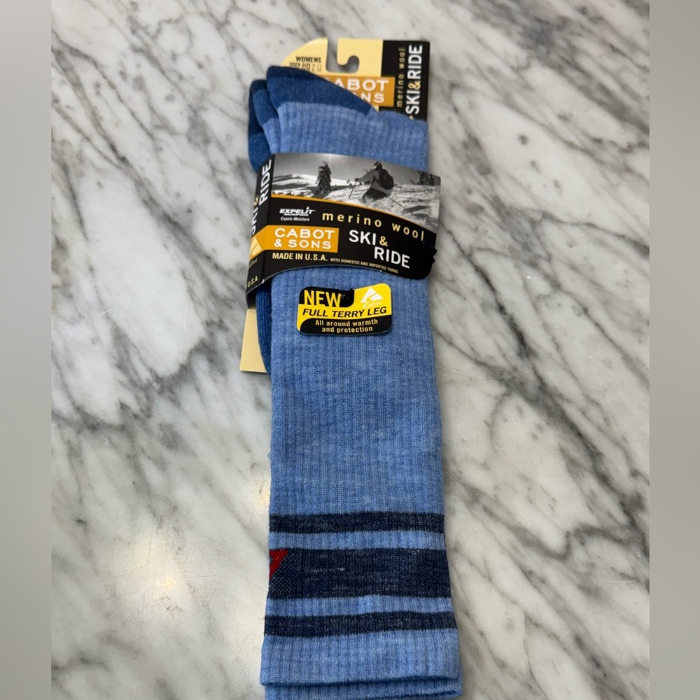 Cabot & Sons, Ski & Ride, Merino Wool Blend Socks